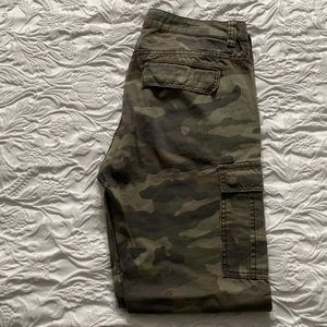 Camo cargo pants